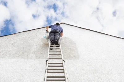 Peinture extérieure à Venteuges — façades et ravalement